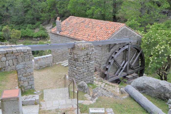 Moulin à eau restauré.